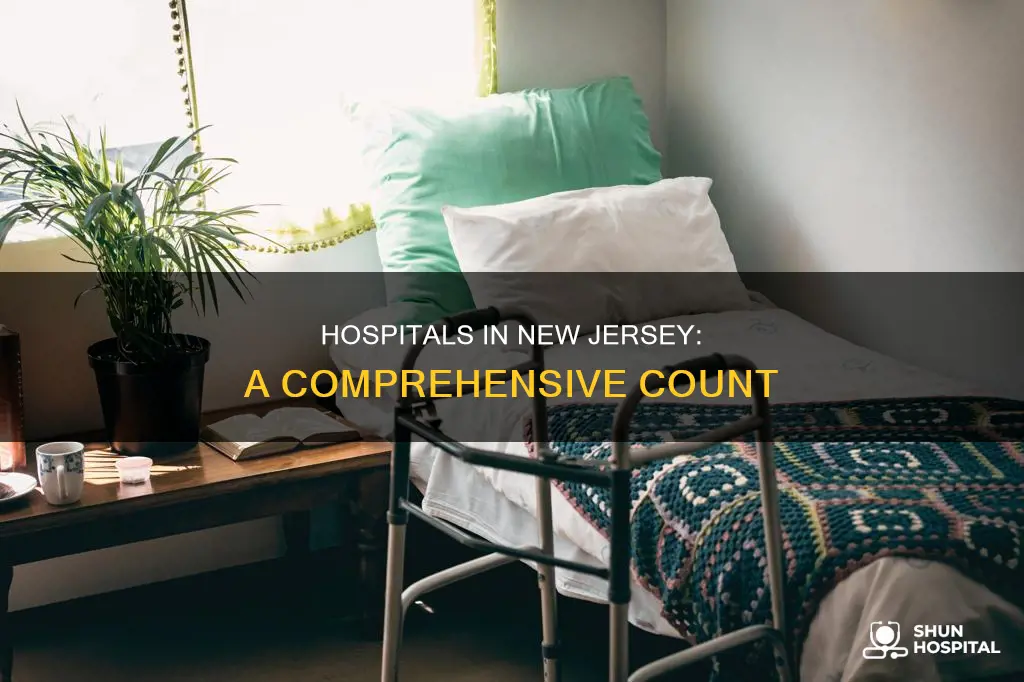 how many hospitals are in new jersey