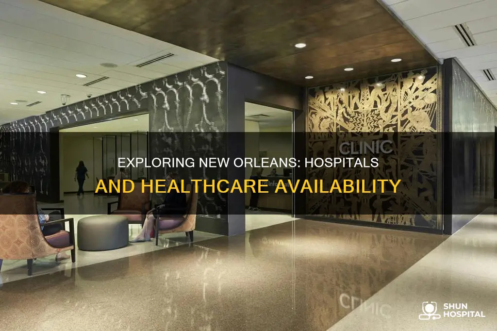 how many hospitals are in new orleans