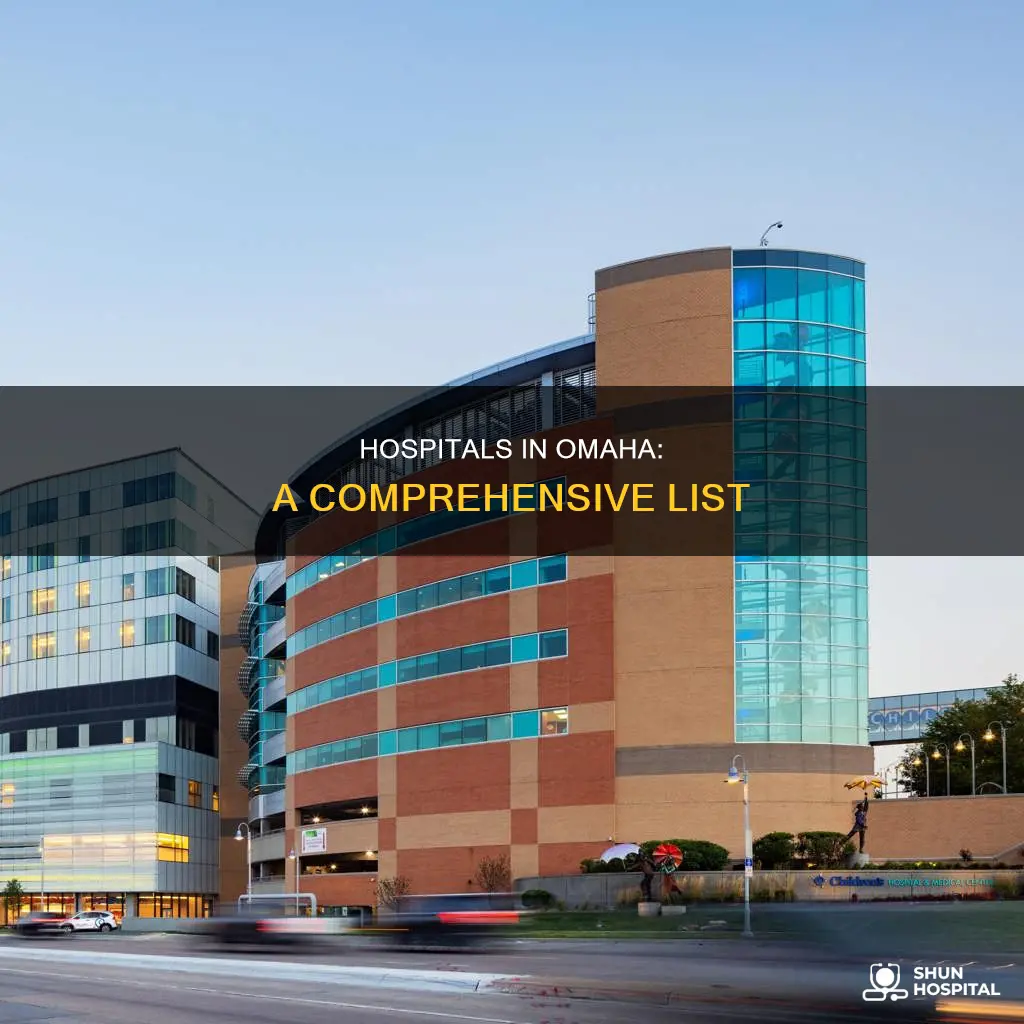 how many hospitals are in omaha nebraska