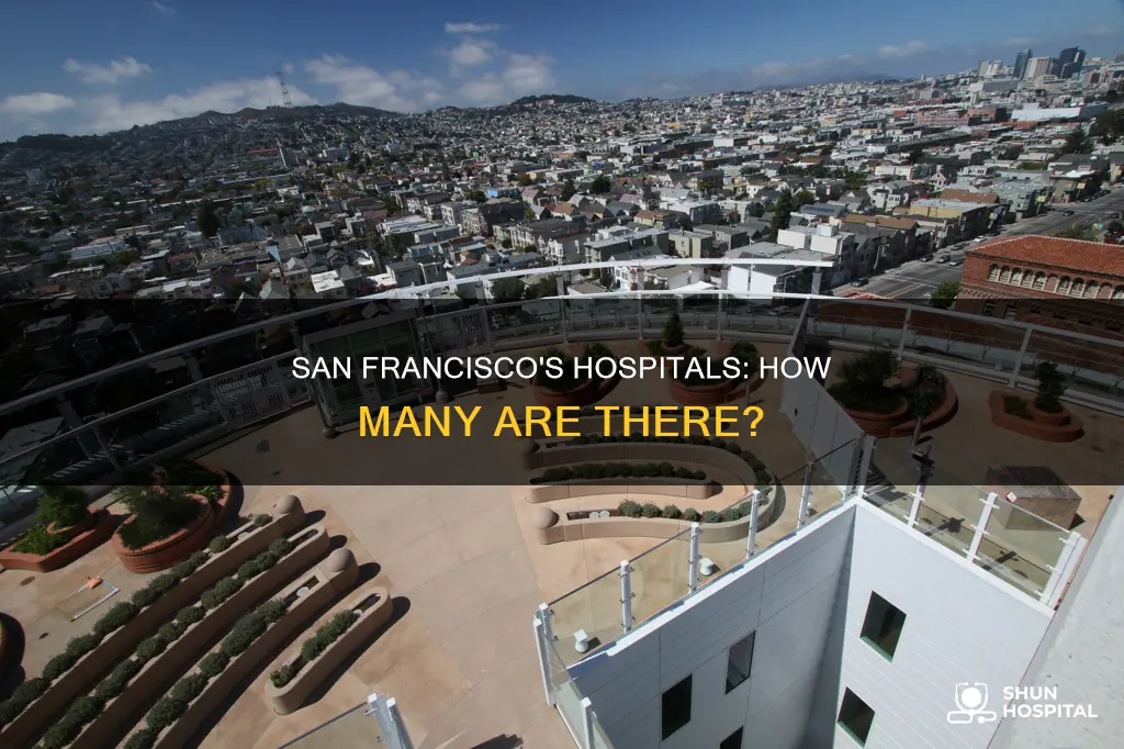 how many hospitals are in san francisco