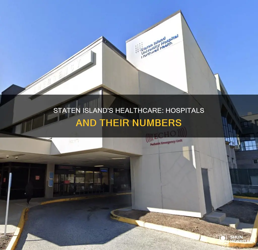 how many hospitals are in staten island