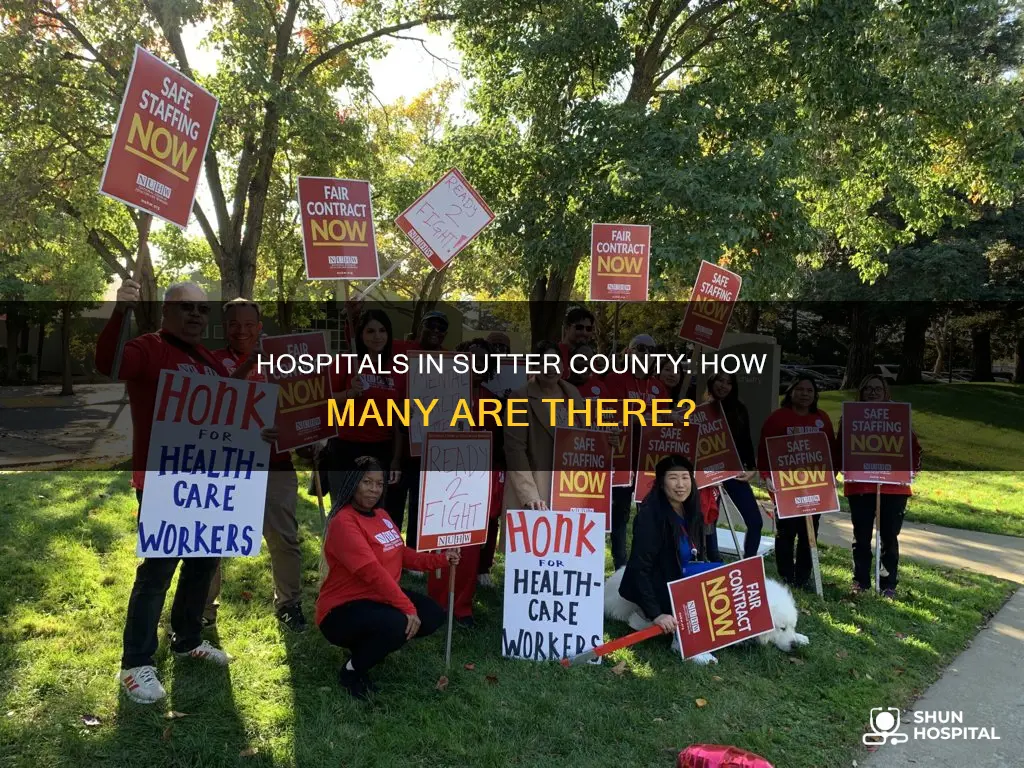 how many hospitals are in sutter county