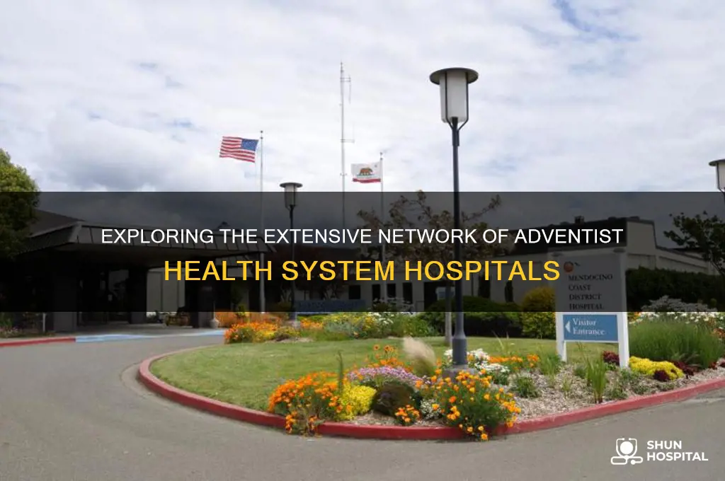 how many hospitals are in the adventist health system
