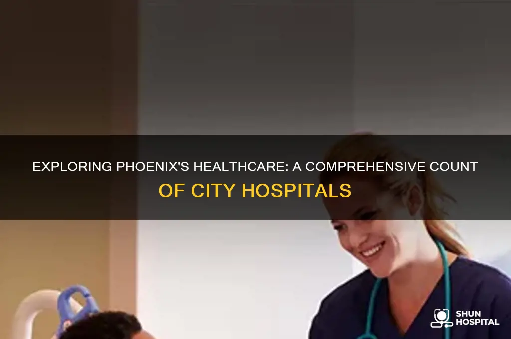how many hospitals are in the city of phoenix