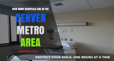 Exploring Denver Metro Area's Healthcare: Hospital Count and Distribution