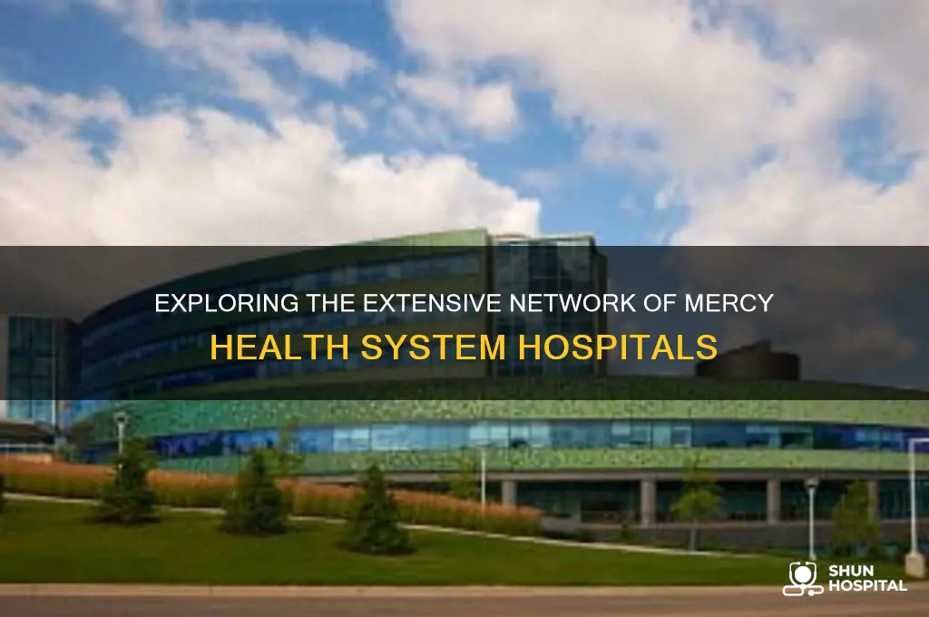 how many hospitals are in the mercy health system