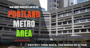 Exploring Portland Metro Area's Healthcare: Hospital Count and Distribution