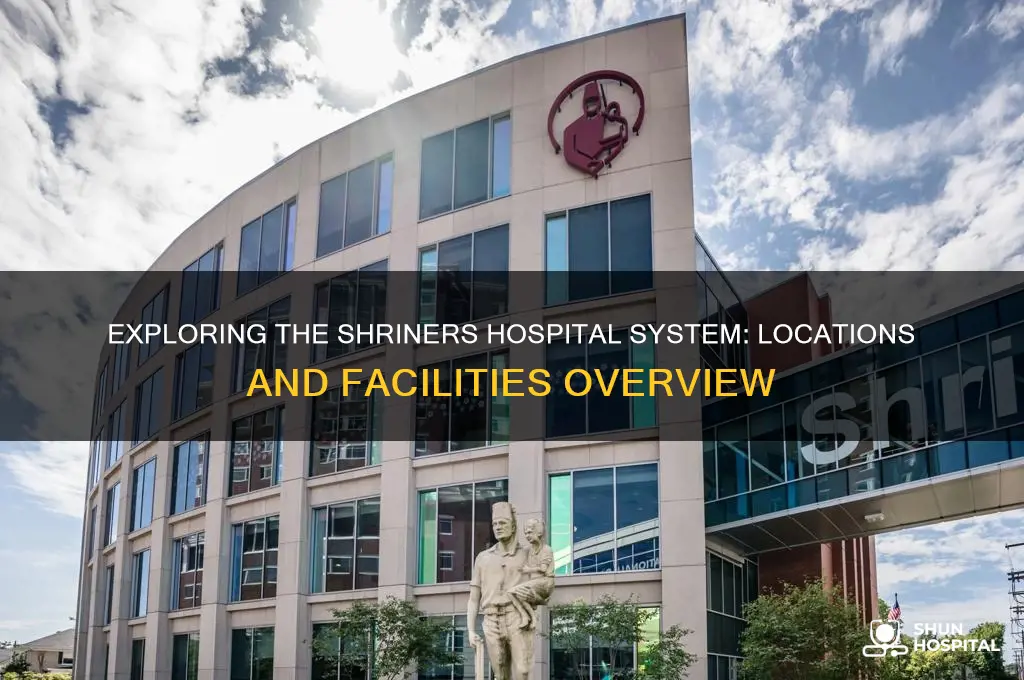 how many hospitals are in the shriners hospital system