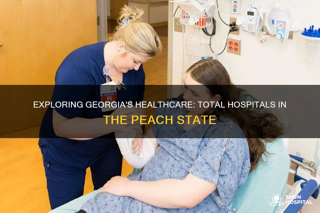how many hospitals are in the state of georgia