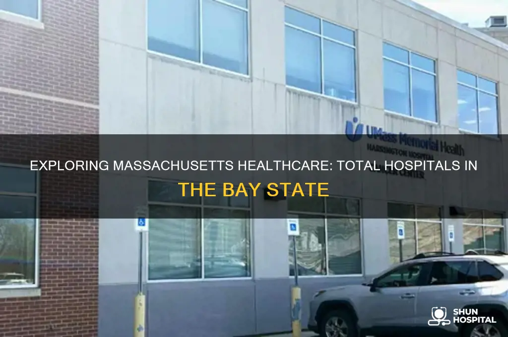 how many hospitals are in the state of massachusetts