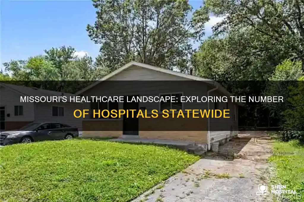 how many hospitals are in the state of missouri