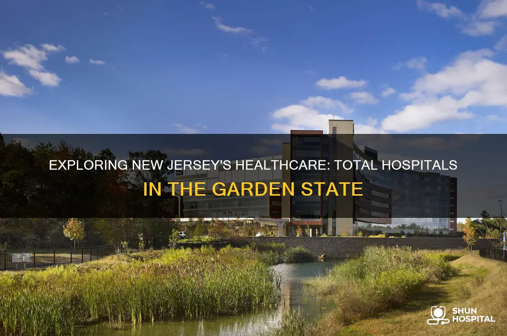 how many hospitals are in the state of new jersey