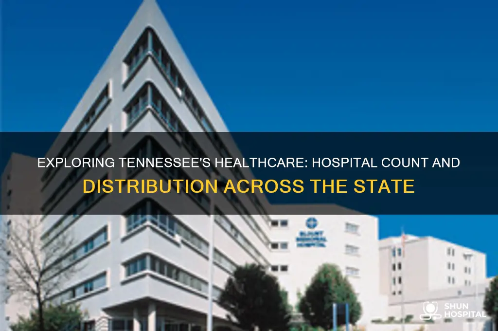 how many hospitals are in the state of tennessee