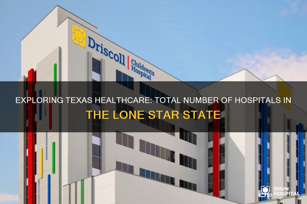how many hospitals are in the state of texas