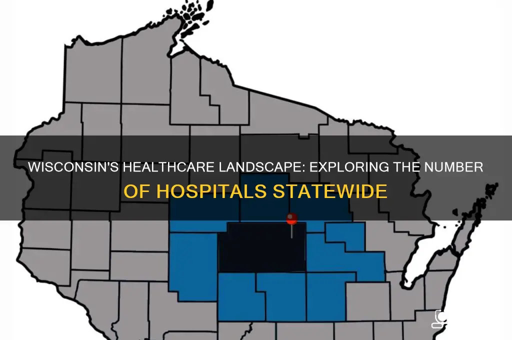 how many hospitals are in the state of wisconsin
