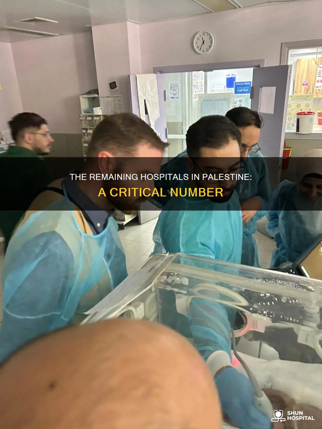 how many hospitals are left in palestine
