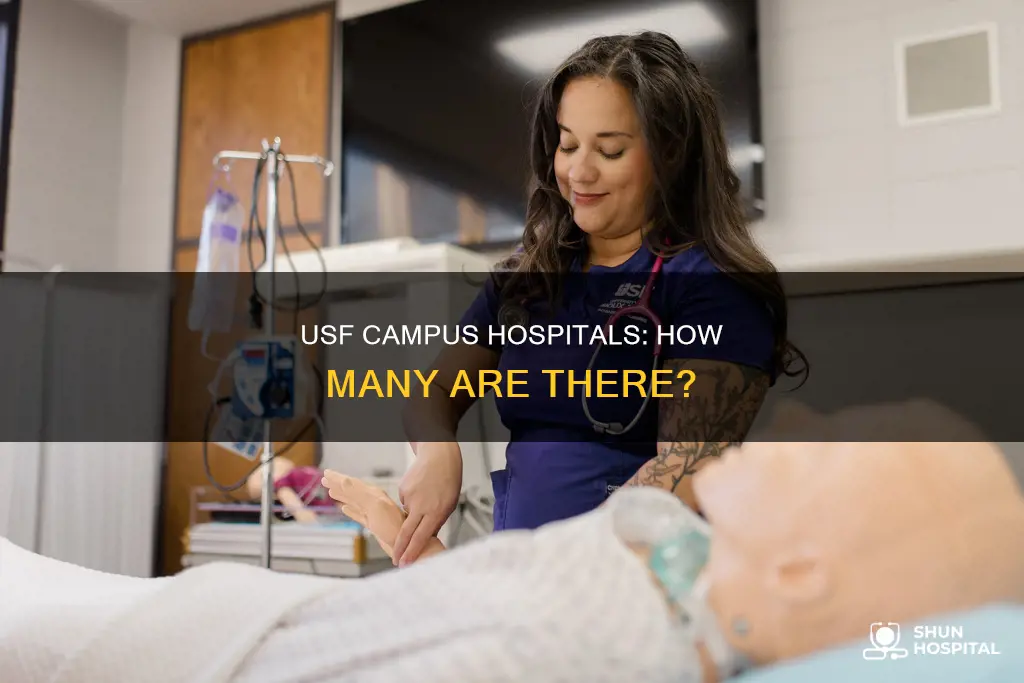 how many hospitals are on usf campus