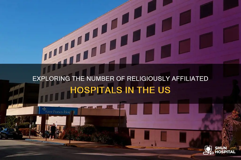 how many hospitals are religiously affiliated in the us