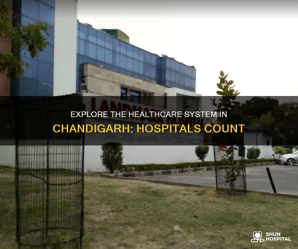 how many hospitals are there in chandigarh
