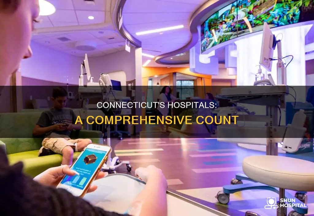how many hospitals are there in ct