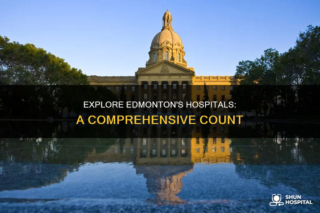 how many hospitals are there in edmonton
