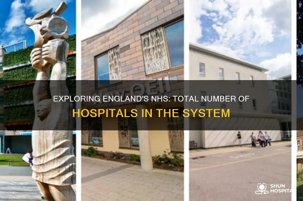 how many hospitals are there in england