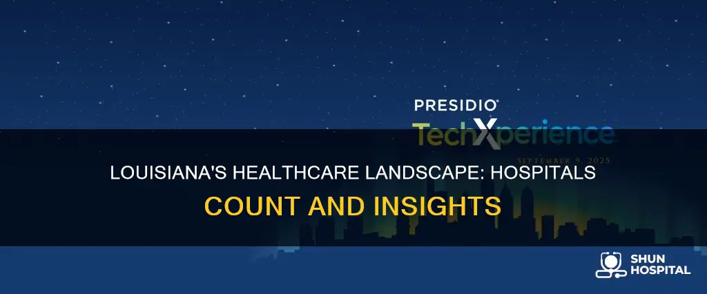 how many hospitals are there in louisiana