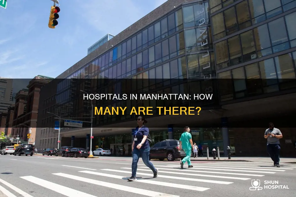 how many hospitals are there in manhattan