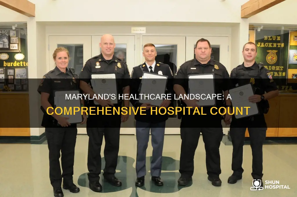 how many hospitals are there in maryland