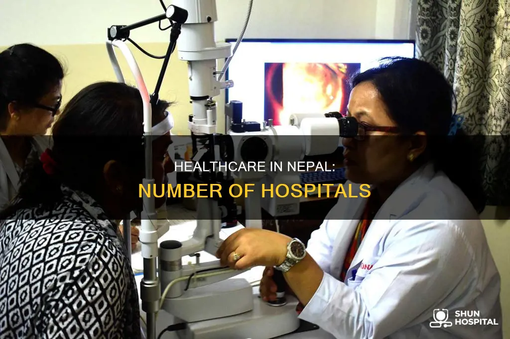 how many hospitals are there in nepal