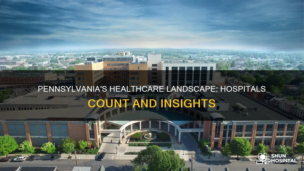 how many hospitals are there in pa