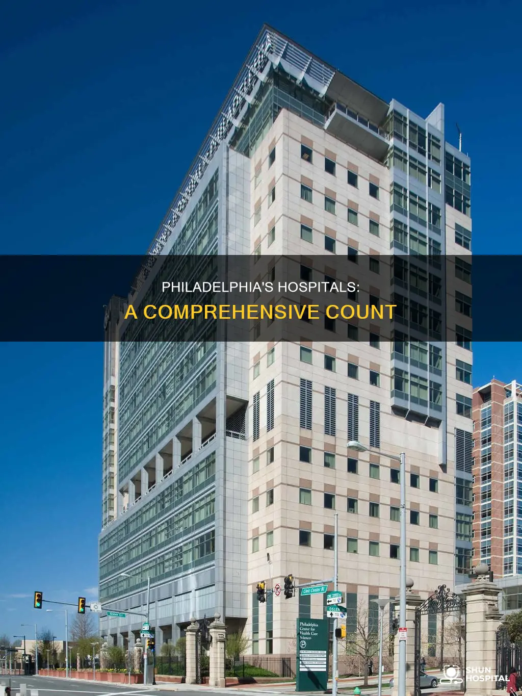 how many hospitals are there in philadelphia