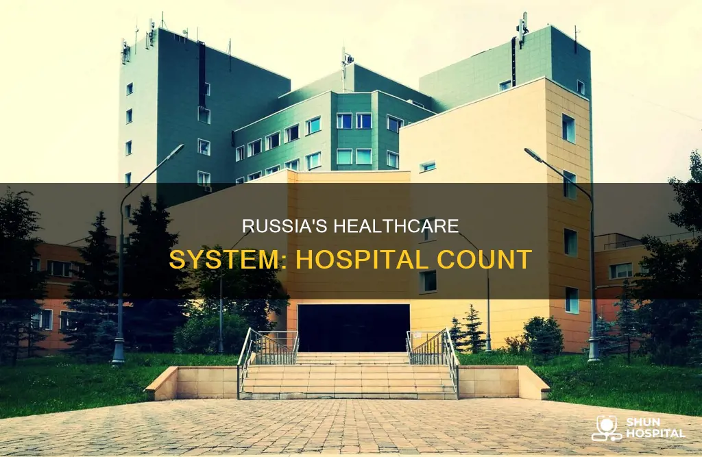 how many hospitals are there in russia