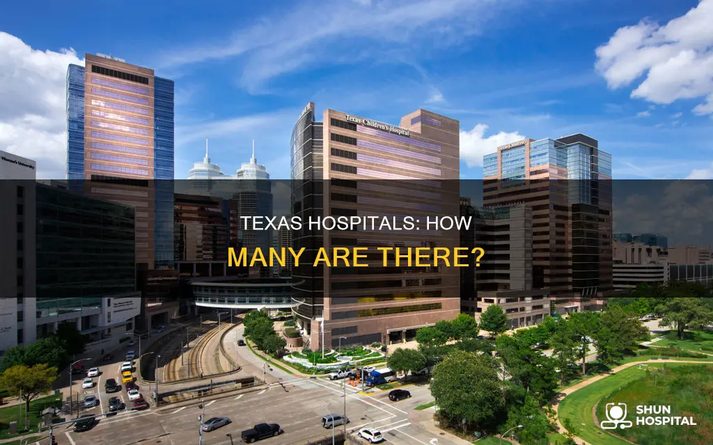 how many hospitals are there in texas