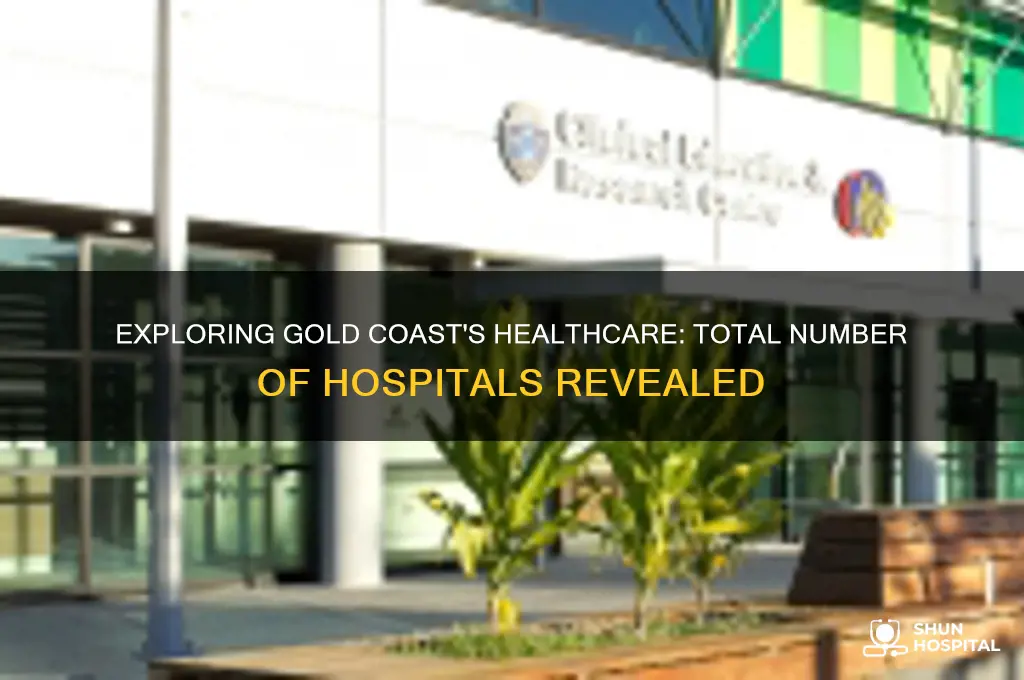 how many hospitals are there in the gold coast