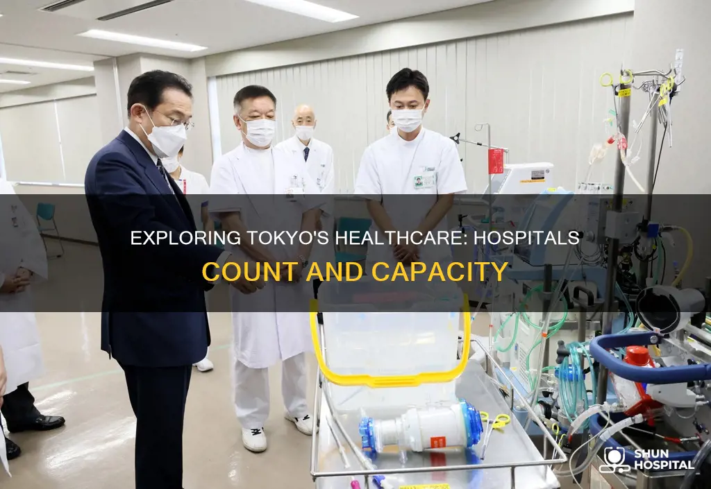 how many hospitals are there in tokyo