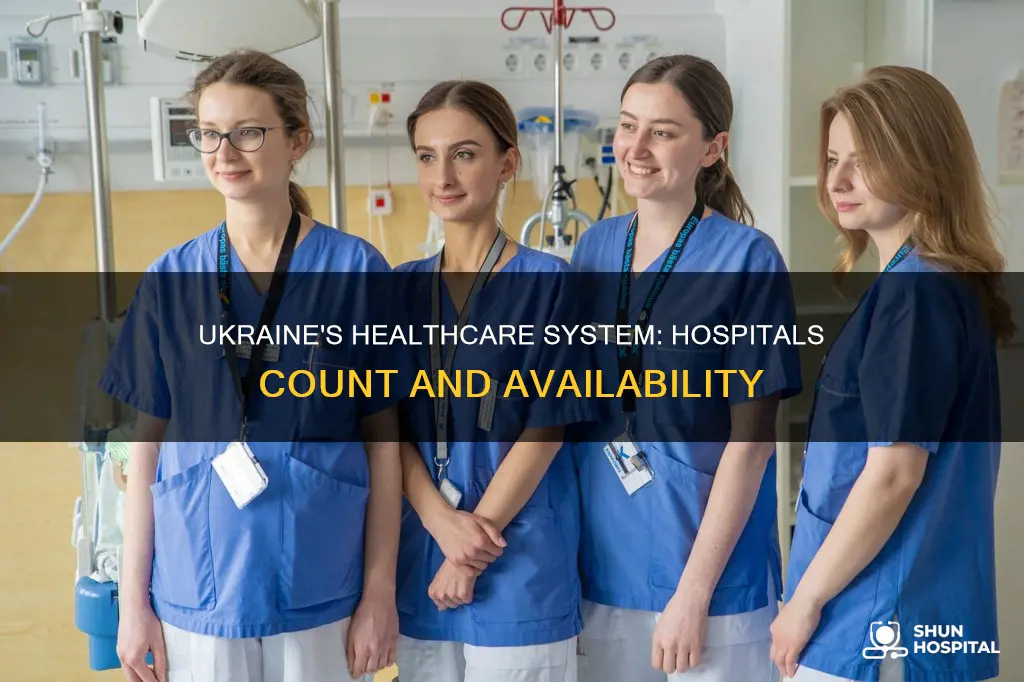 how many hospitals are there in ukraine