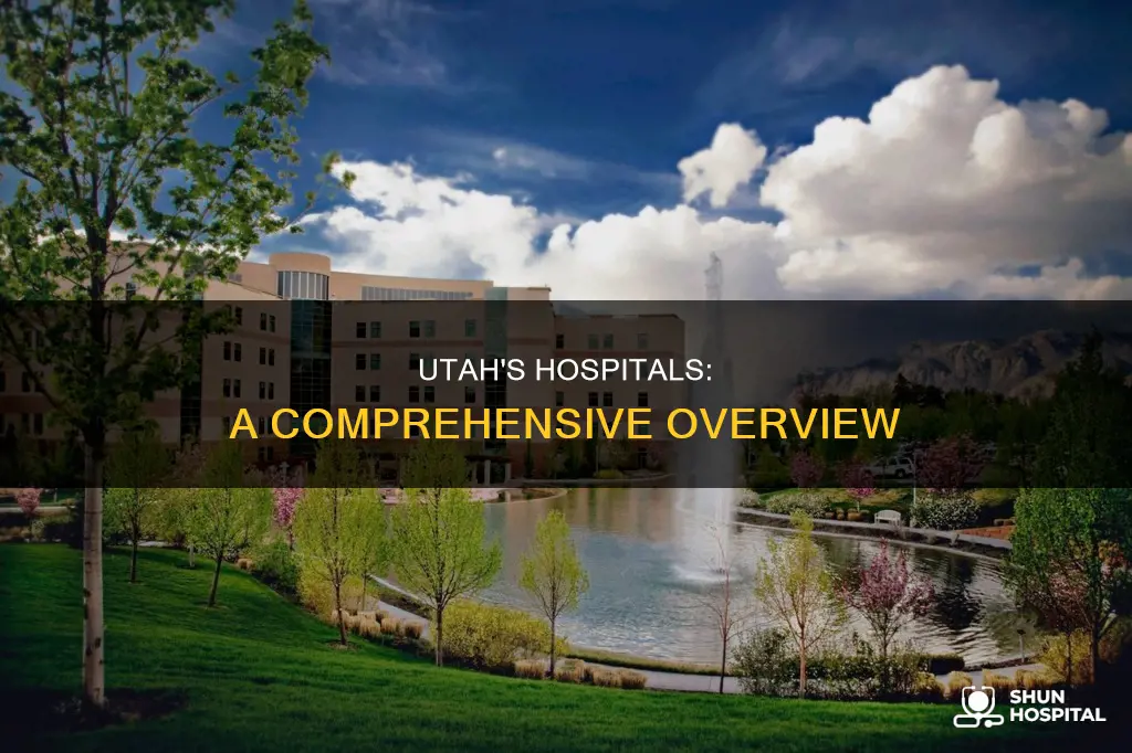 how many hospitals are there in utah