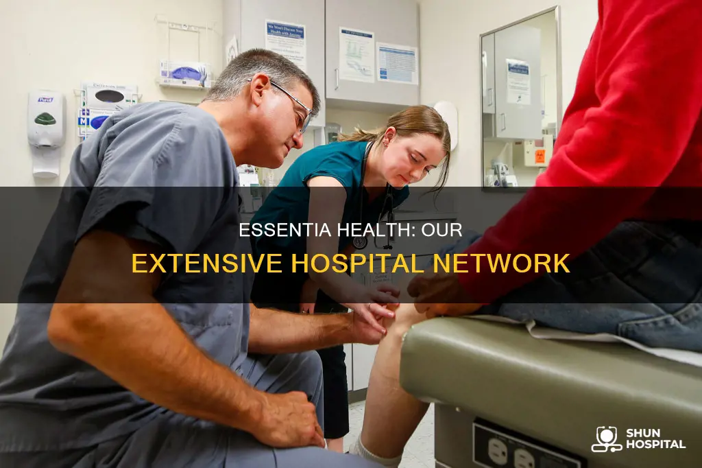 how many hospitals does essentia health have