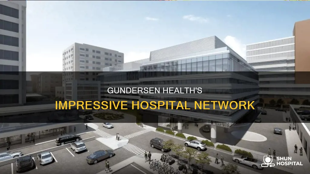 how many hospitals does gundersen health have