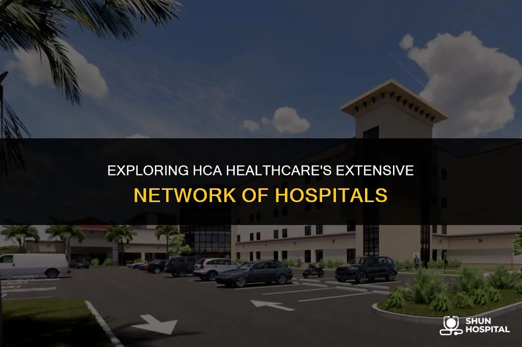how many hospitals does hca have