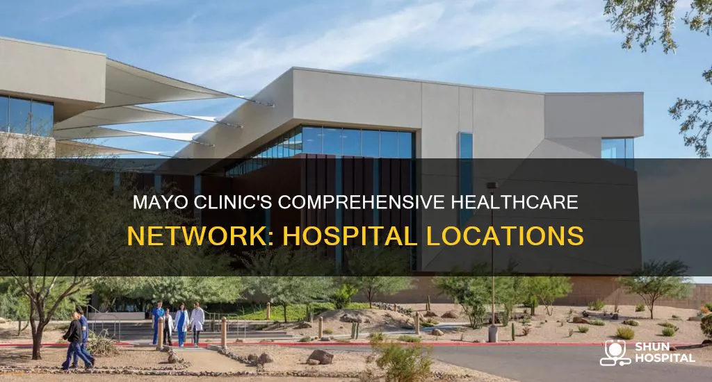 how many hospitals does mayo clinic have