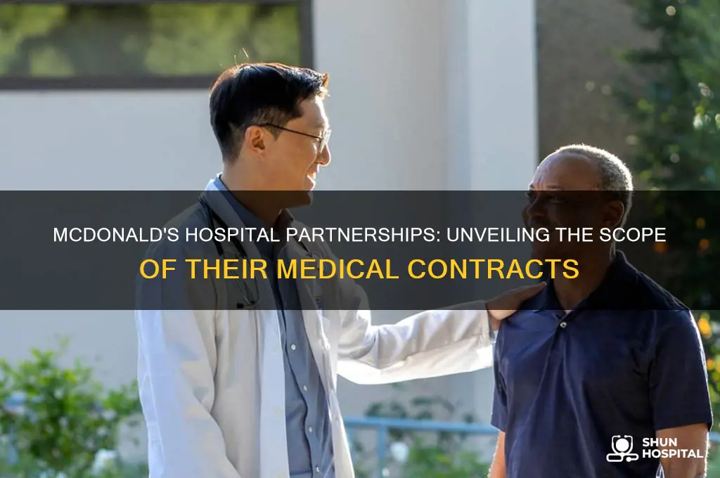 how many hospitals does mcdonald