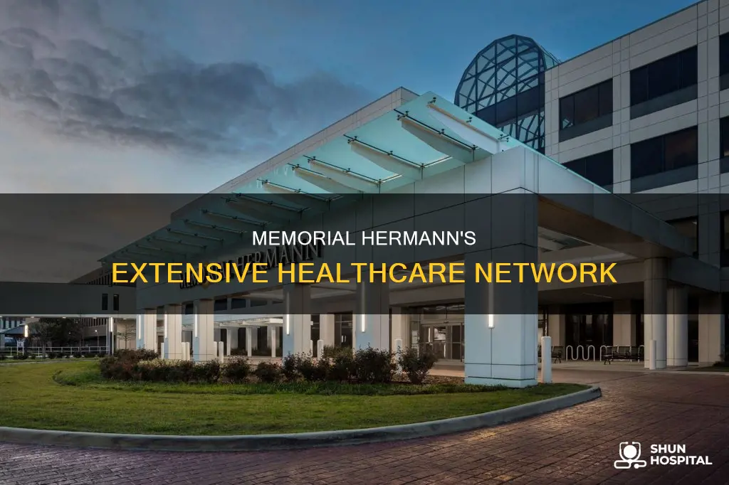 how many hospitals does memorial hermann have
