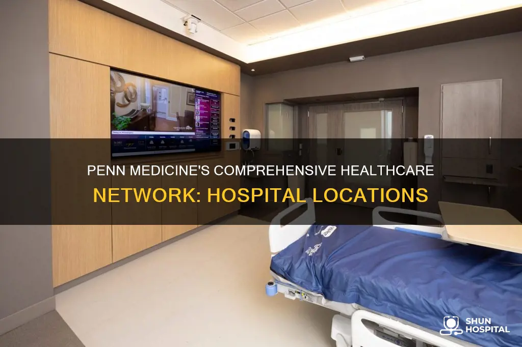 how many hospitals does penn medicine have