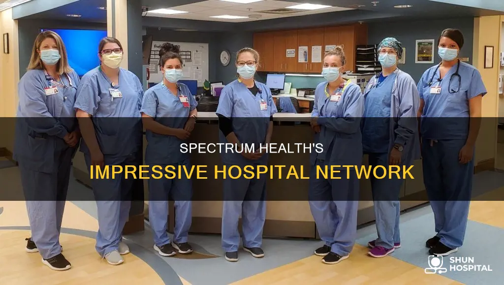 how many hospitals does spectrum health have