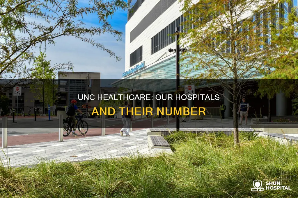 how many hospitals does unc healthcare have