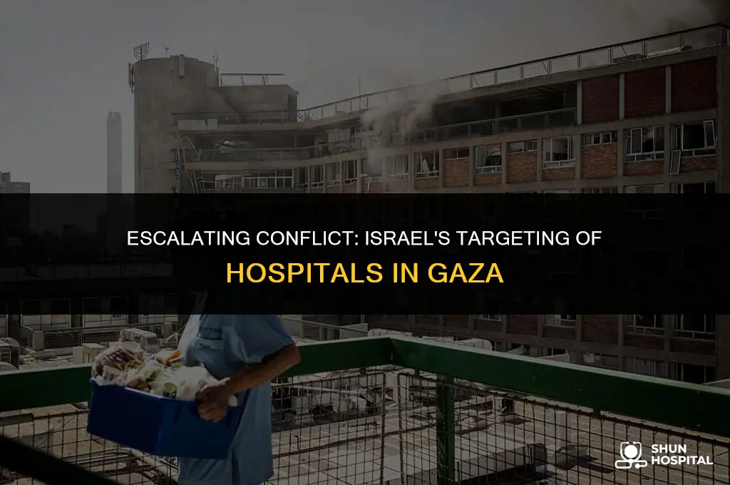 how many hospitals has israel bombed