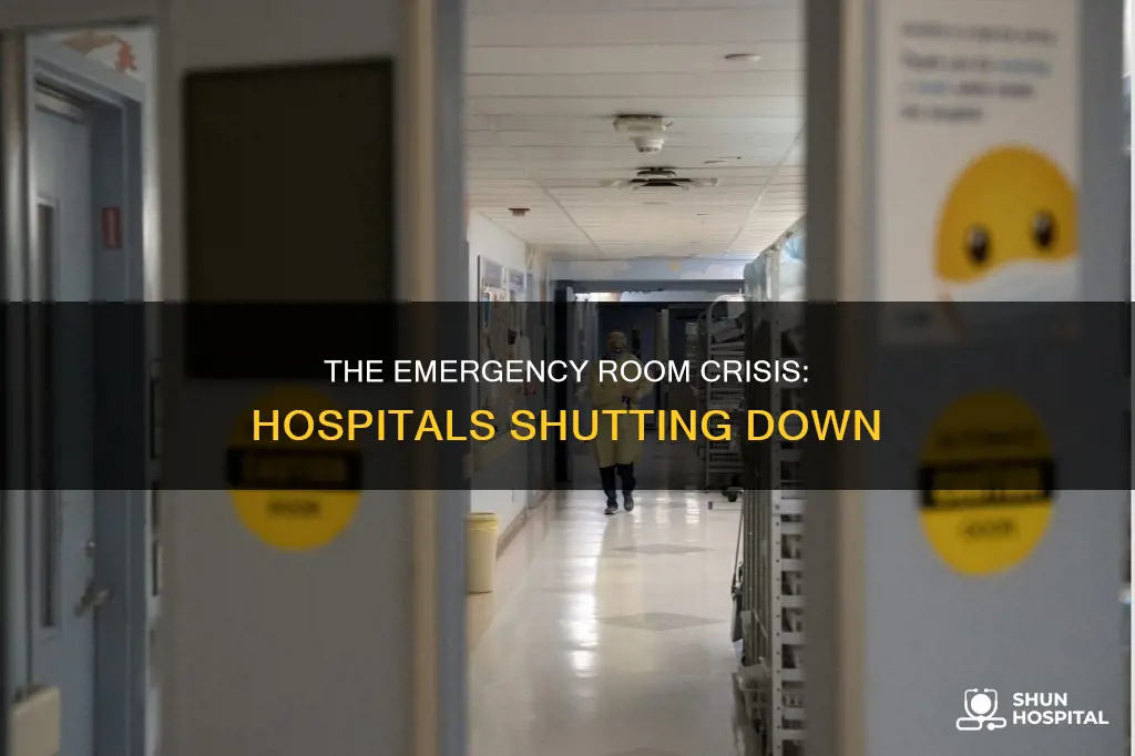 how many hospitals have closed emergency rooms