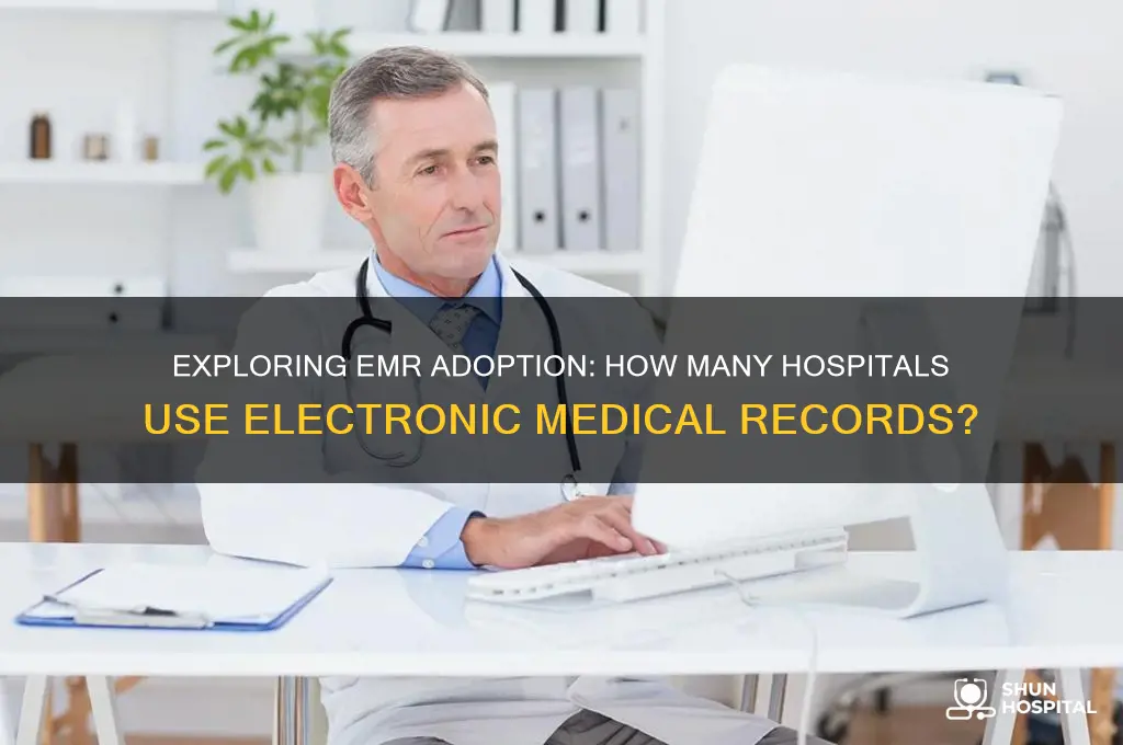 how many hospitals have emr